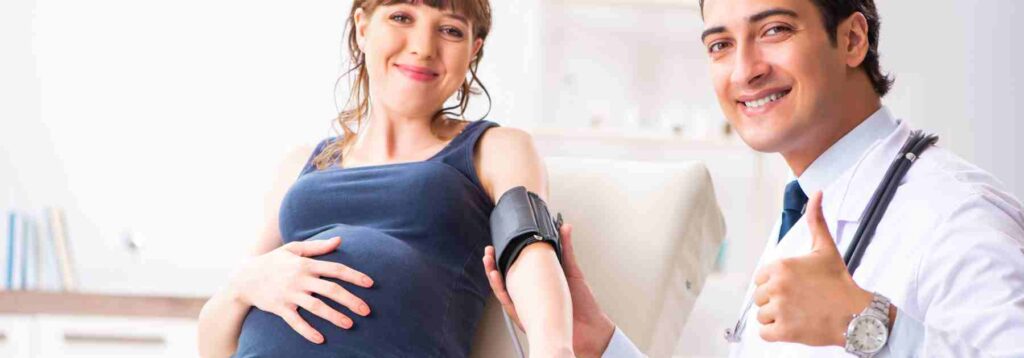 Pregnancy blood pressure testing