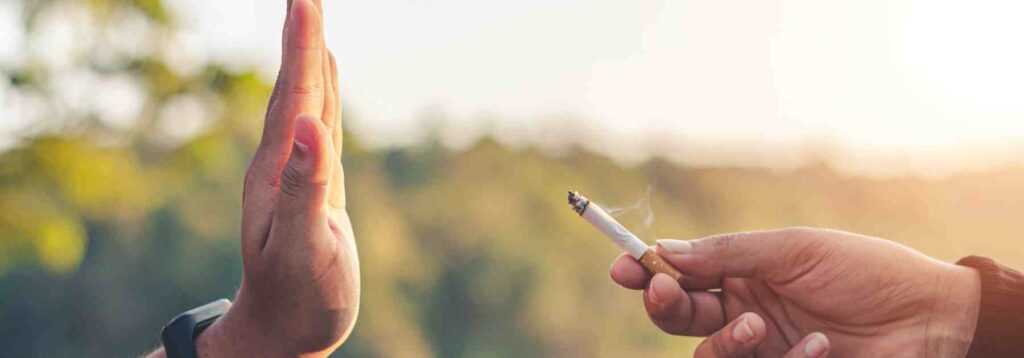 Stop smoking. 